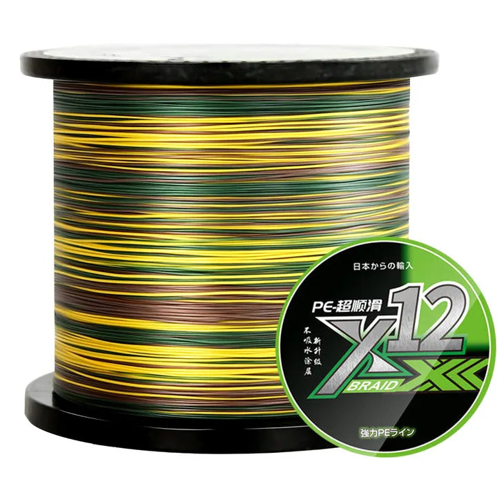 X12 Braided Fishing Line