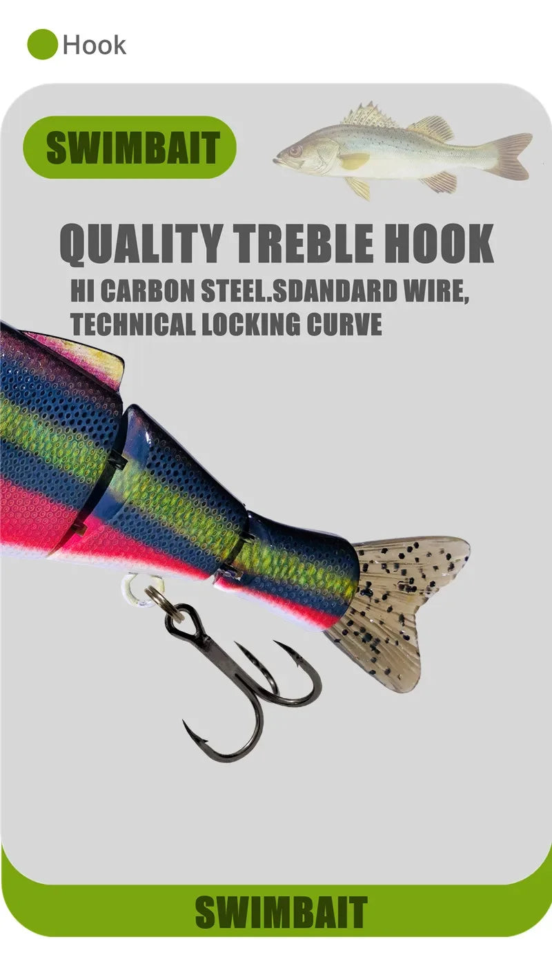 GREENSPIDER Slow-Sinking Hard Swimbait