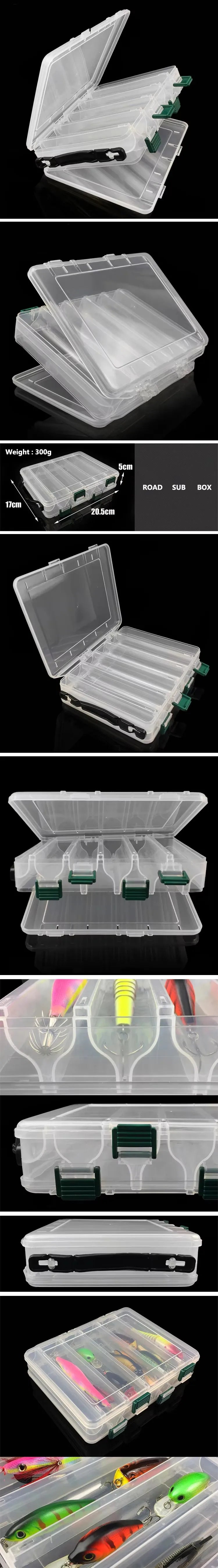 WEIHE FISHING White/Brown Tackle Box