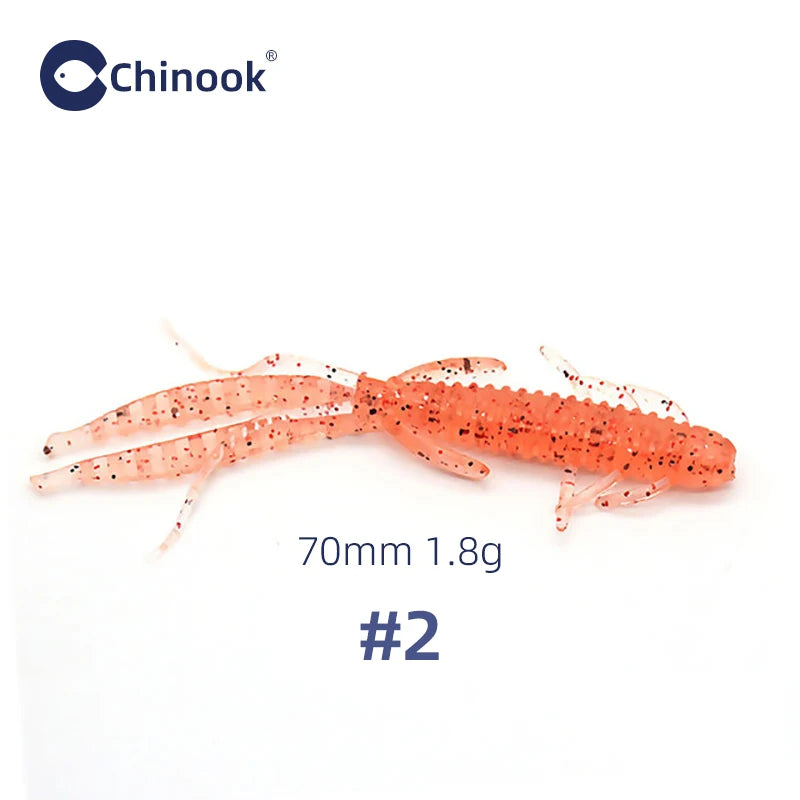 CHINOOK Soft Colorful Craw Lure