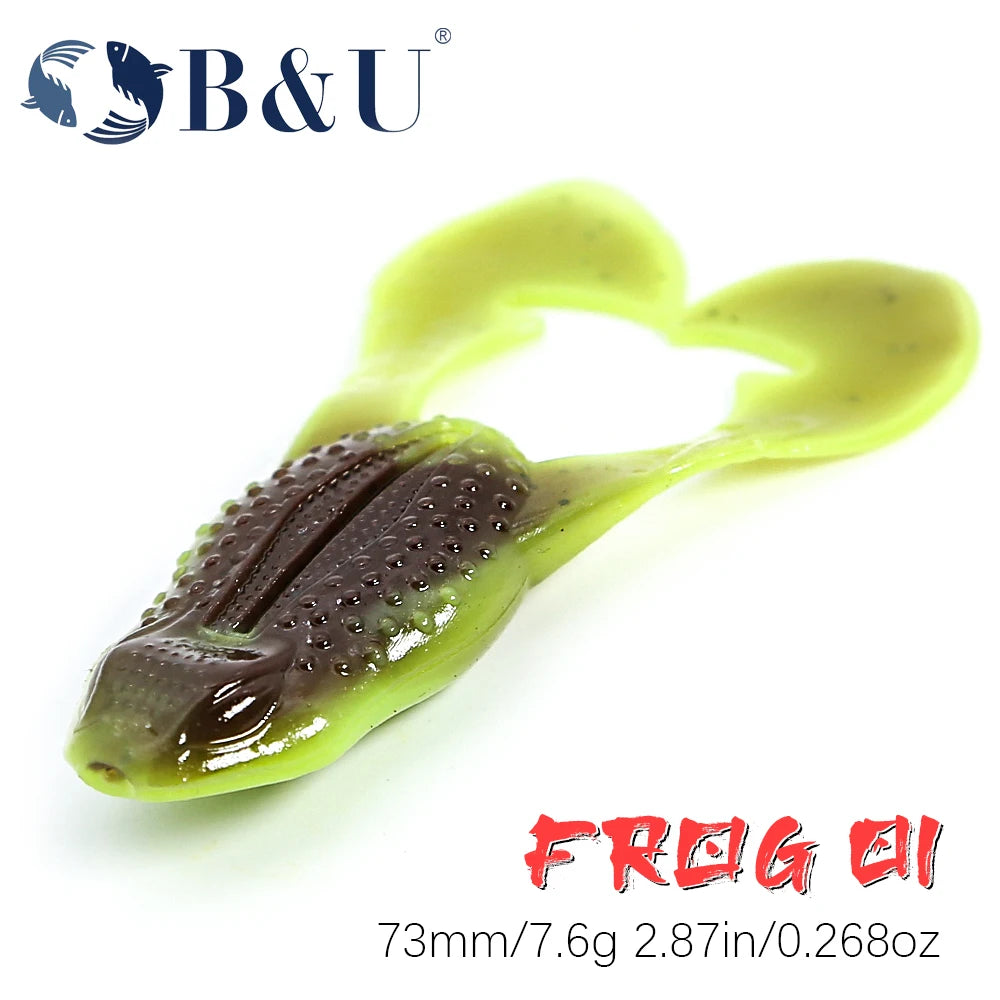 B&U Soft Frog Bait