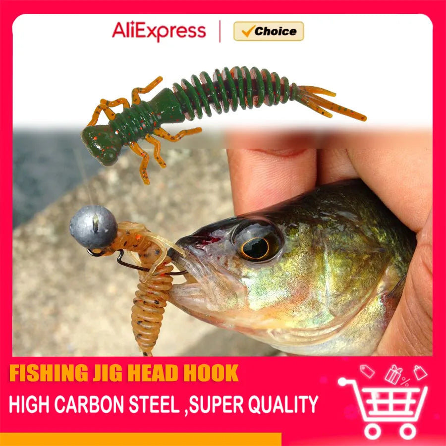 MRLURION Soft Insect Bait 20pcs