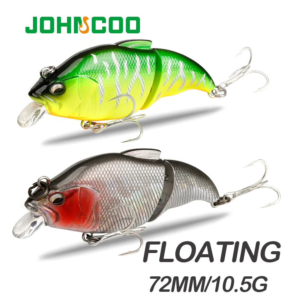 JOHNCOO Floating & Sinking Crankbaits/Swimbaits