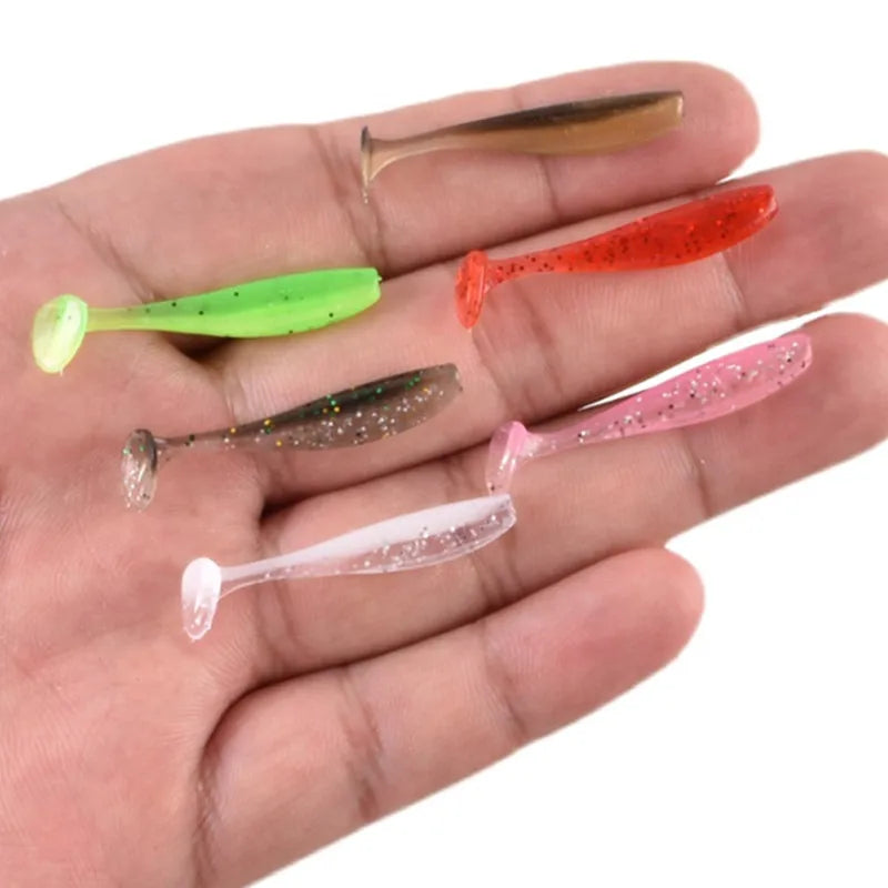 UFISHING Mini Soft Swimbait 10pcs