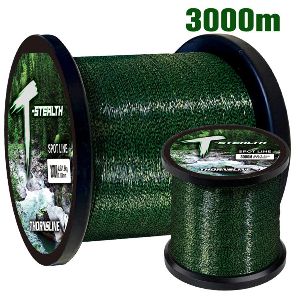 Thorns Line Green Fluorocarbon Fishing Line