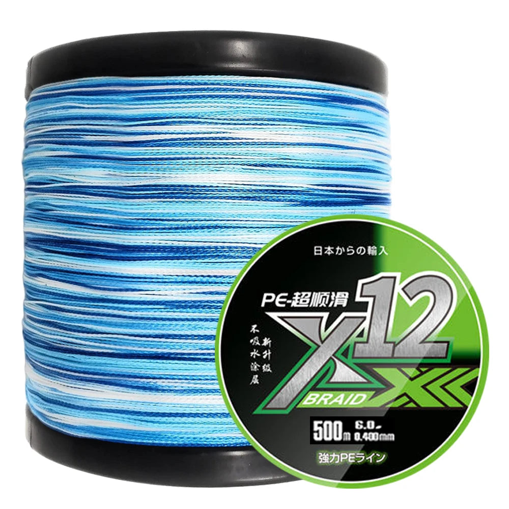 X12 Braided Fishing Line