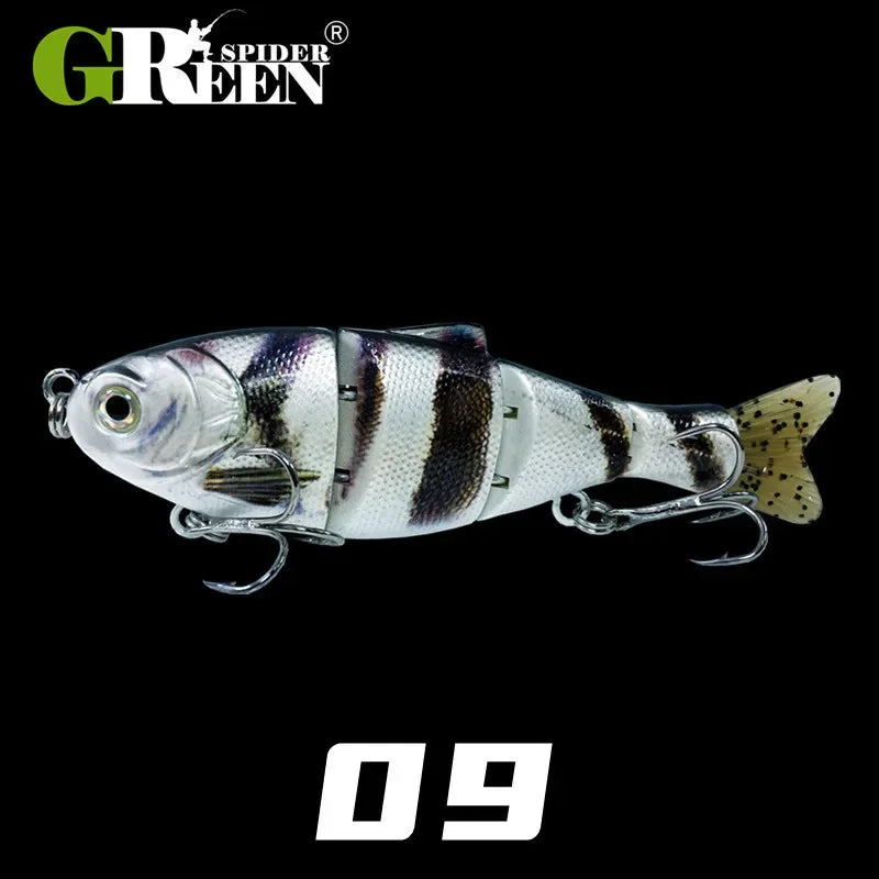 GREENSPIDER Slow-Sinking Hard Swimbait