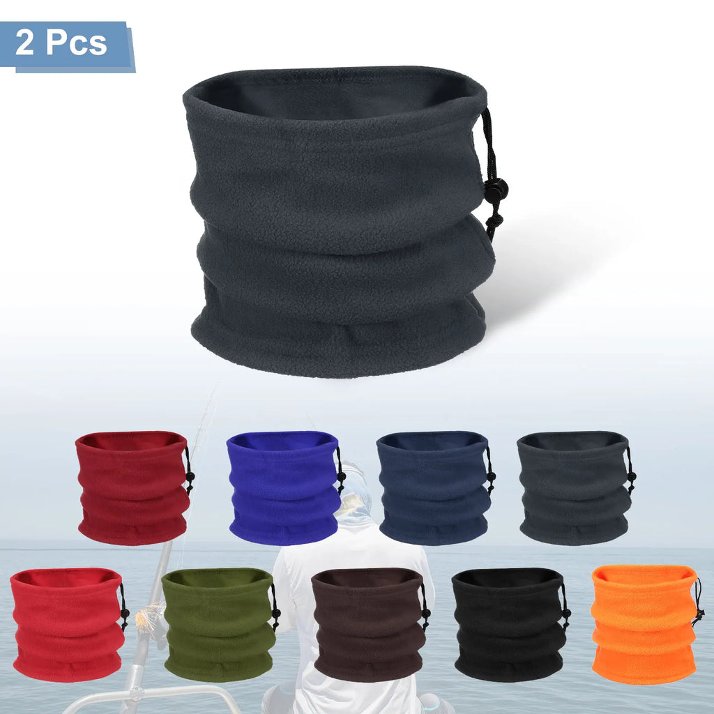 Polar Fleece Neck Tube 2pcs