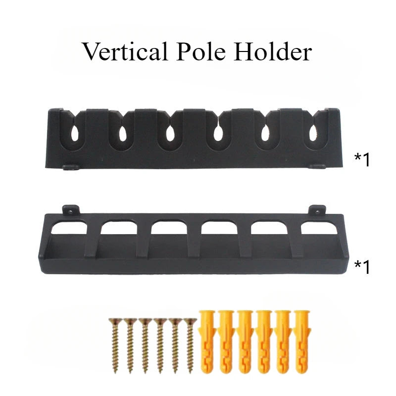 Fishing Rod Display Rack 6 Rod Capacity