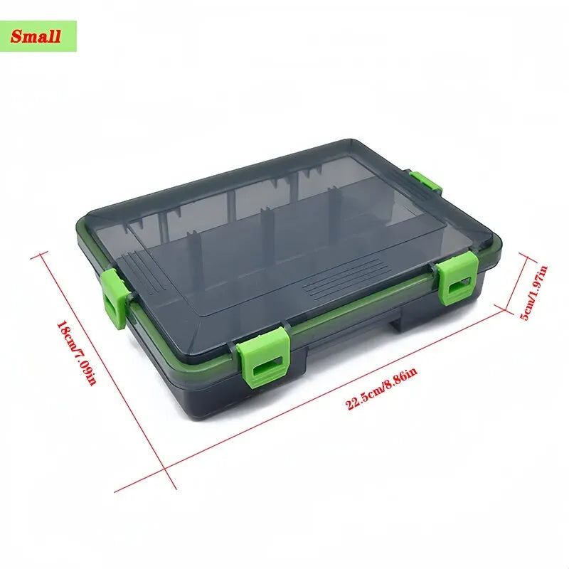 YIRUMEI Orange/Green Tackle Box