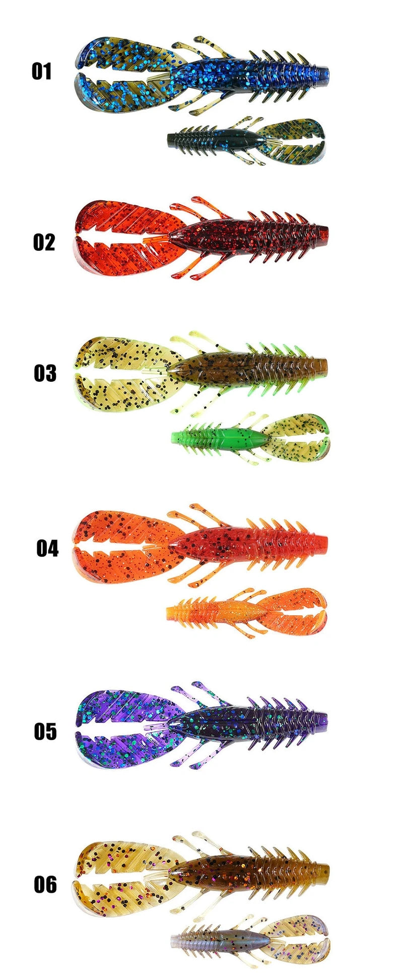 SUNMILE Soft Craw Bait