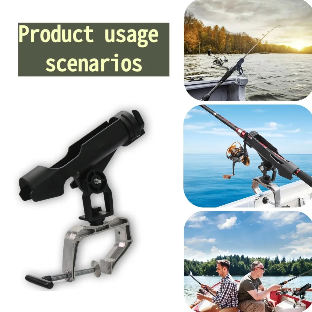 JSFUN Fishing Rod Holder Clamp On