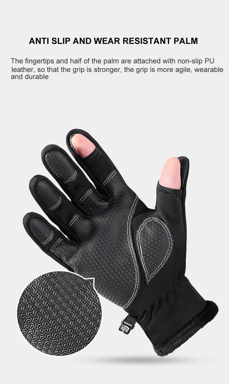 Waterproof Winter Fishing Gloves