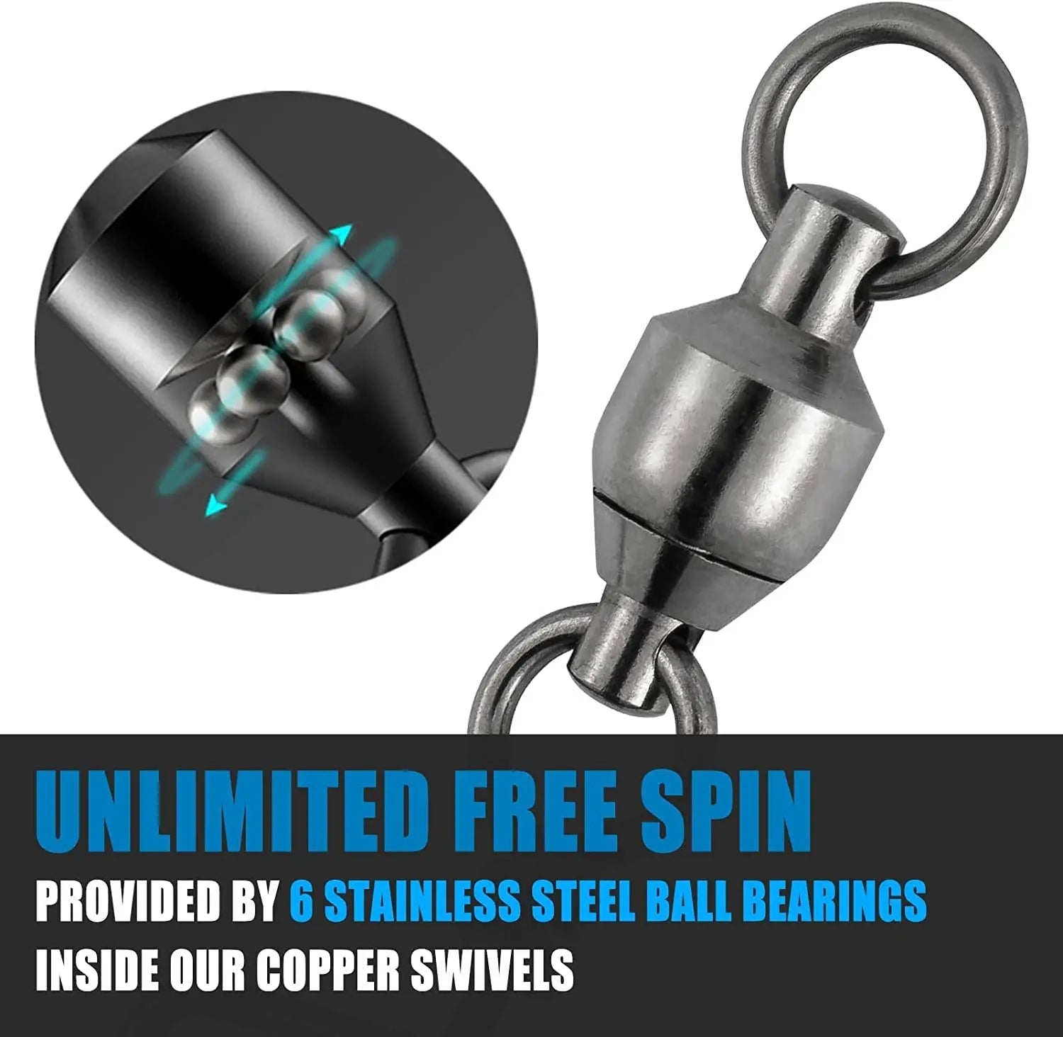 FishTrip Snap Swivels