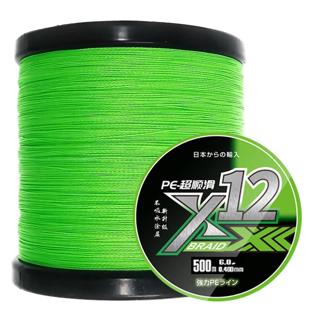 X12 Braided Fishing Line