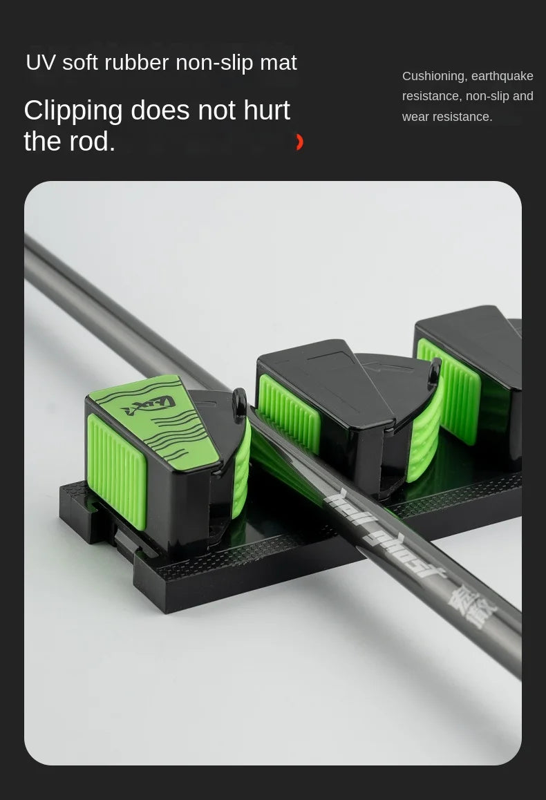 LINNHUE Wall Mounted Rod Holder