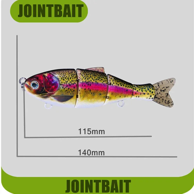 GREENSPIDER Slow-Sinking Hard Swimbait