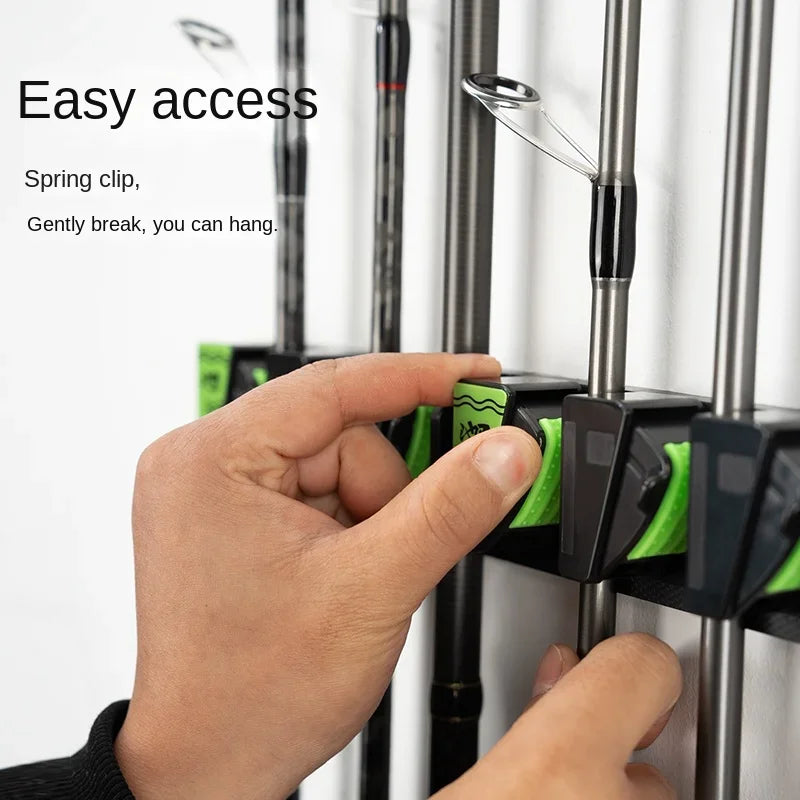 LINNHUE Wall Mounted Rod Holder