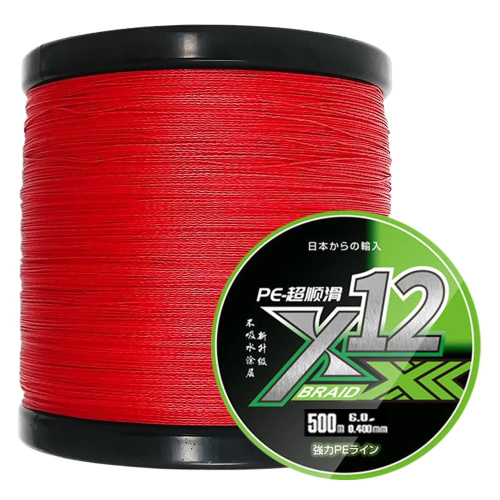 X12 Braided Fishing Line