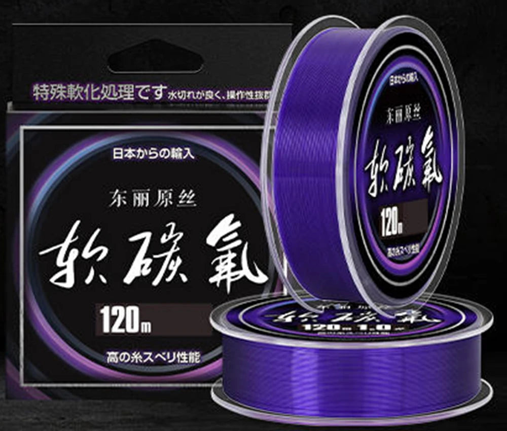 Thorns Line Purple/White Fluorocarbon Fishing Line